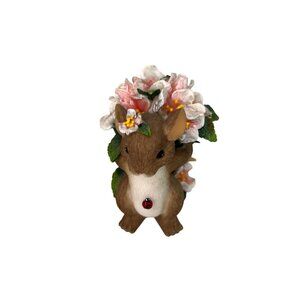 Fitz and Floyd Charming Tails If Friends Were Flowers, I'd Pick You Figurine